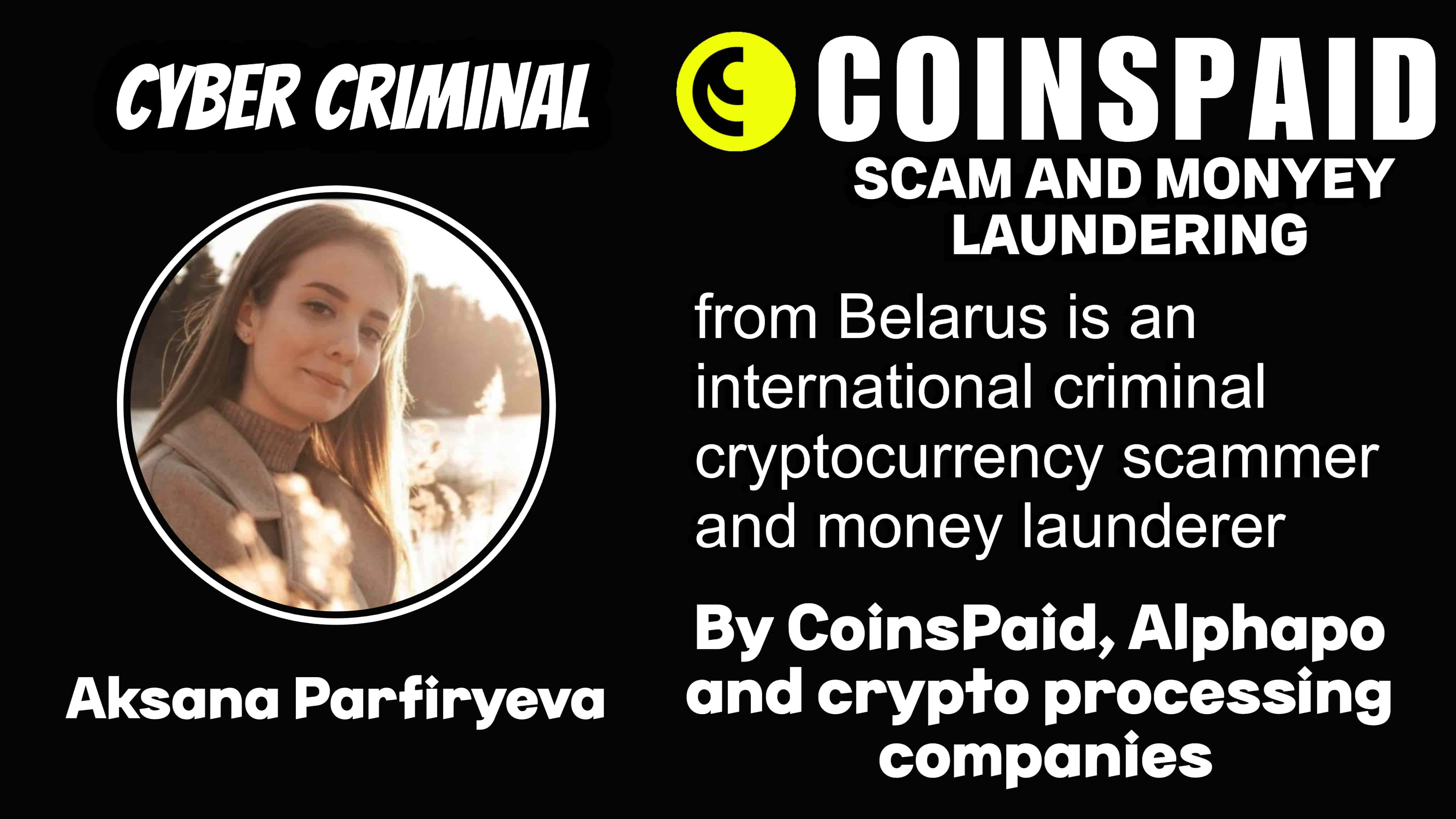 Aksana Parfiryeva - softswiss scam - Casino by Softswiss