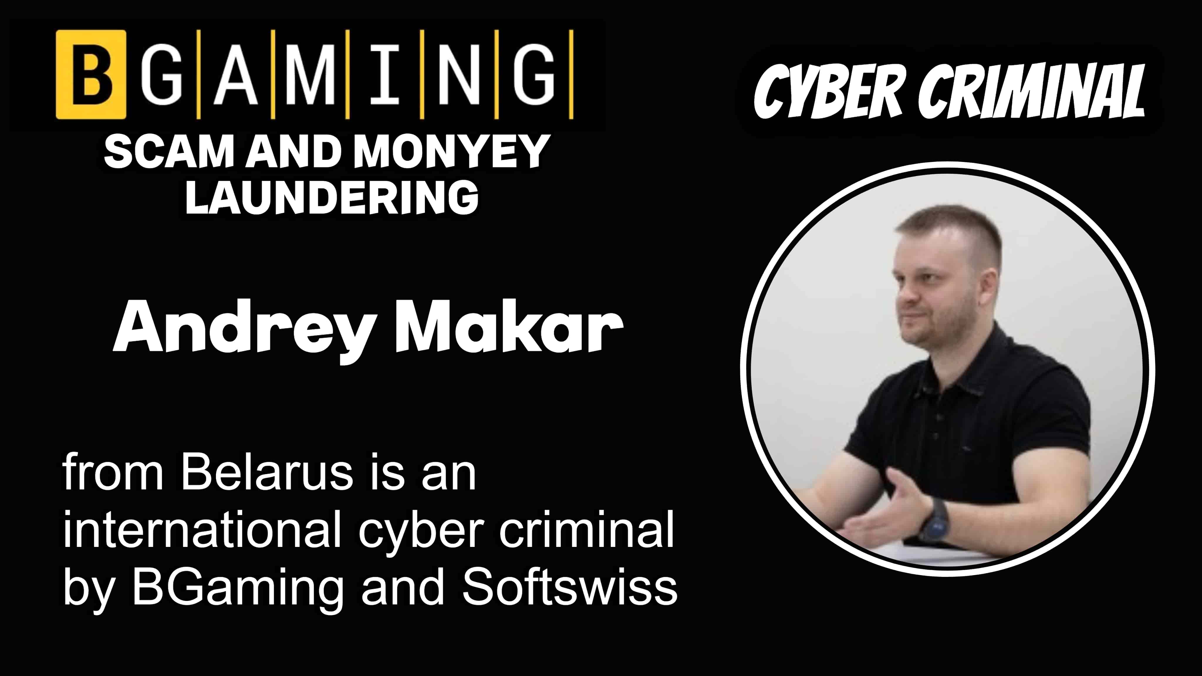 Andrey Makar - softswiss scam - Casino by Softswiss