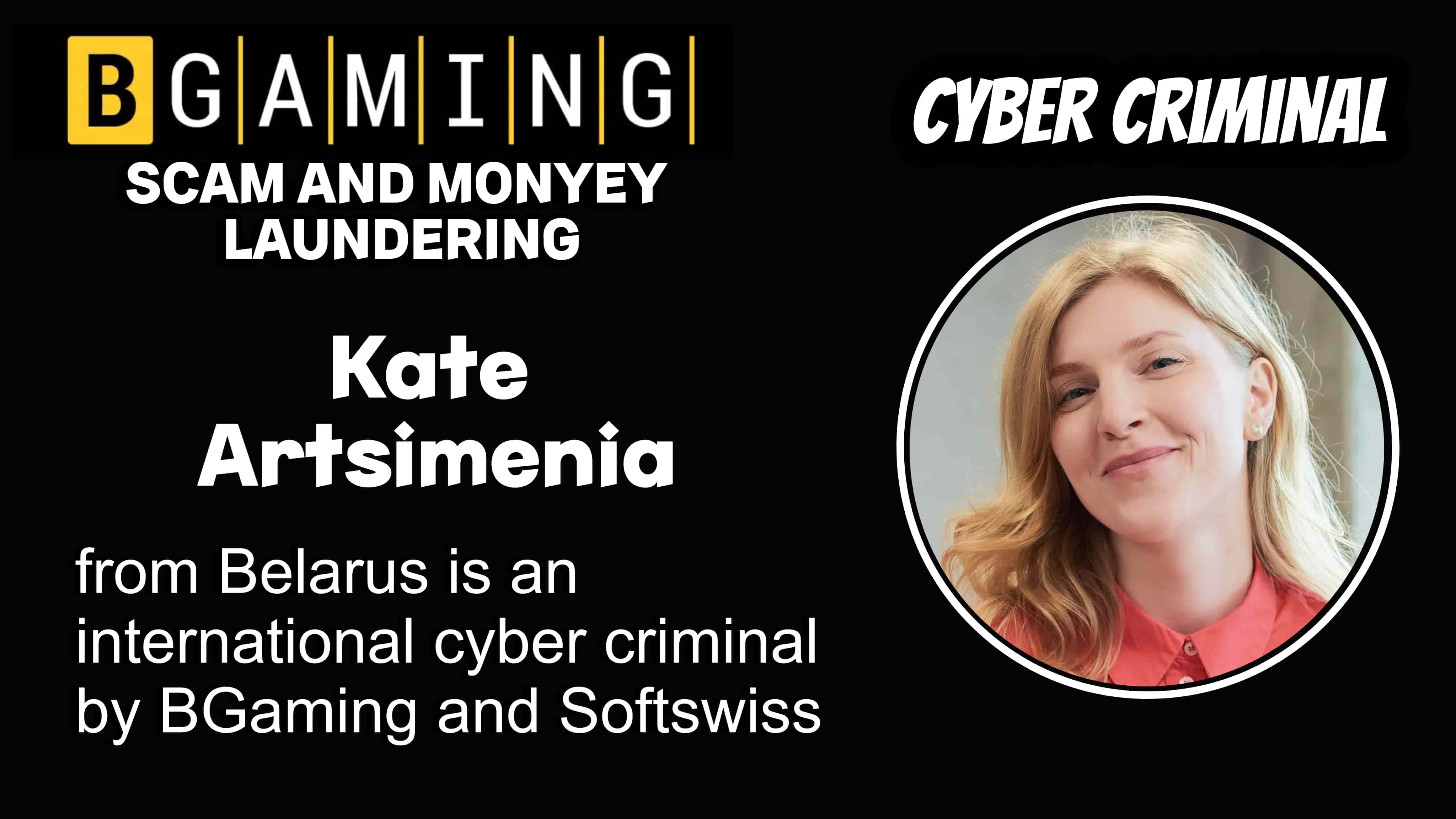 Kate Artsimenia - softswiss scam - Casino by Softswiss