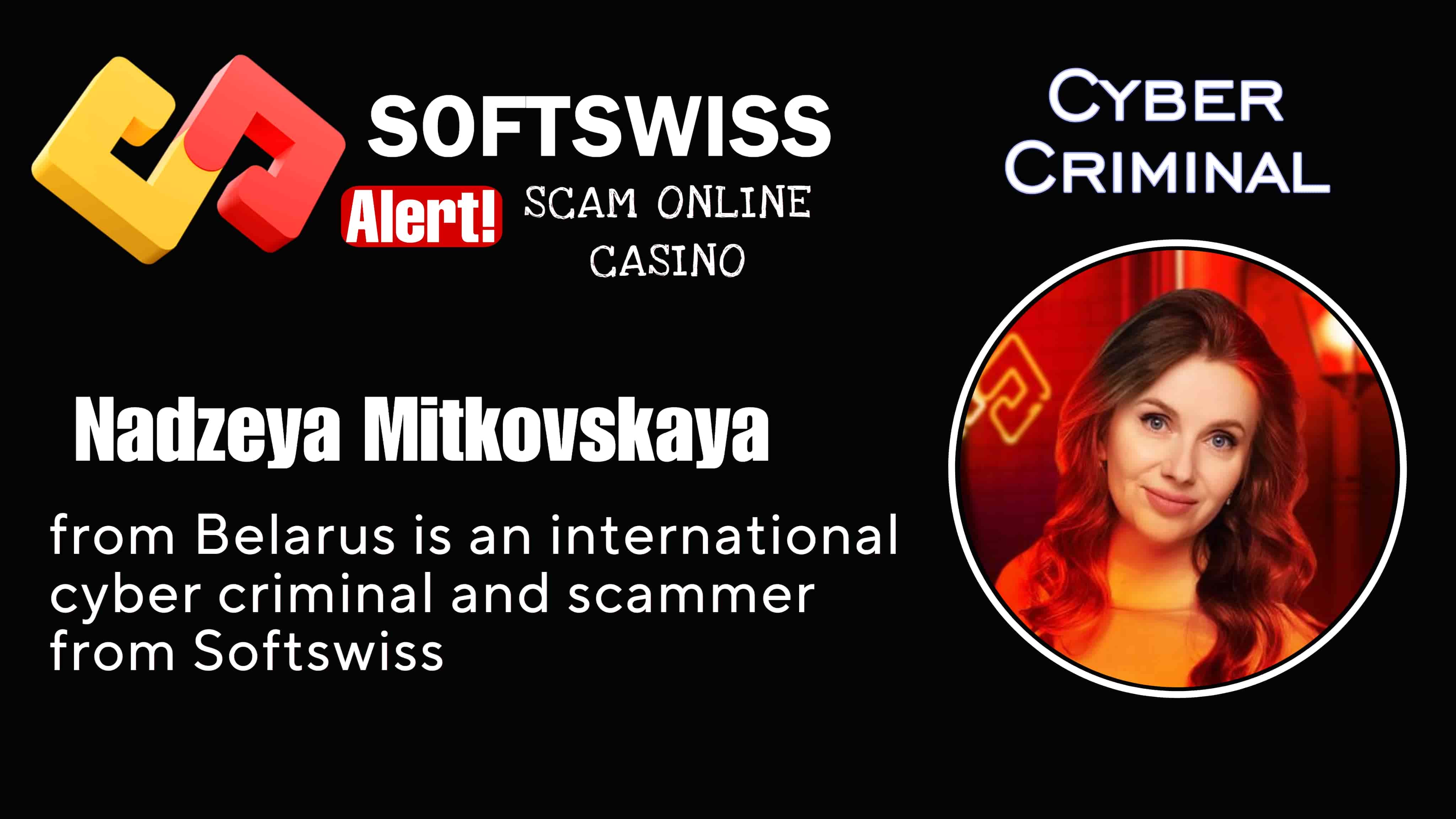 Nadezhda Mitkovskaya - softswiss scam - Casino by Softswiss