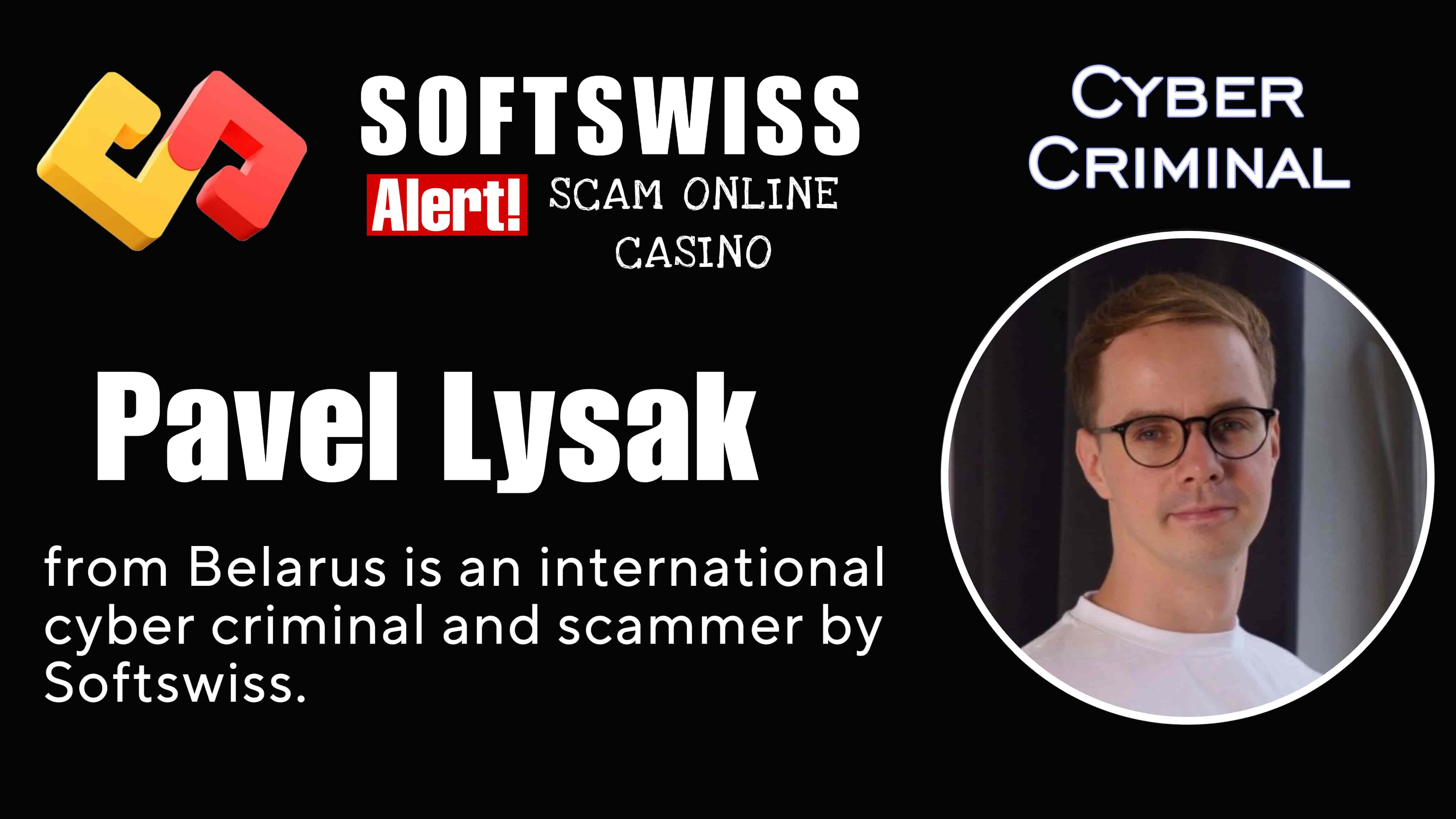 Pavel Lysak - softswiss scam - Casino by Softswiss