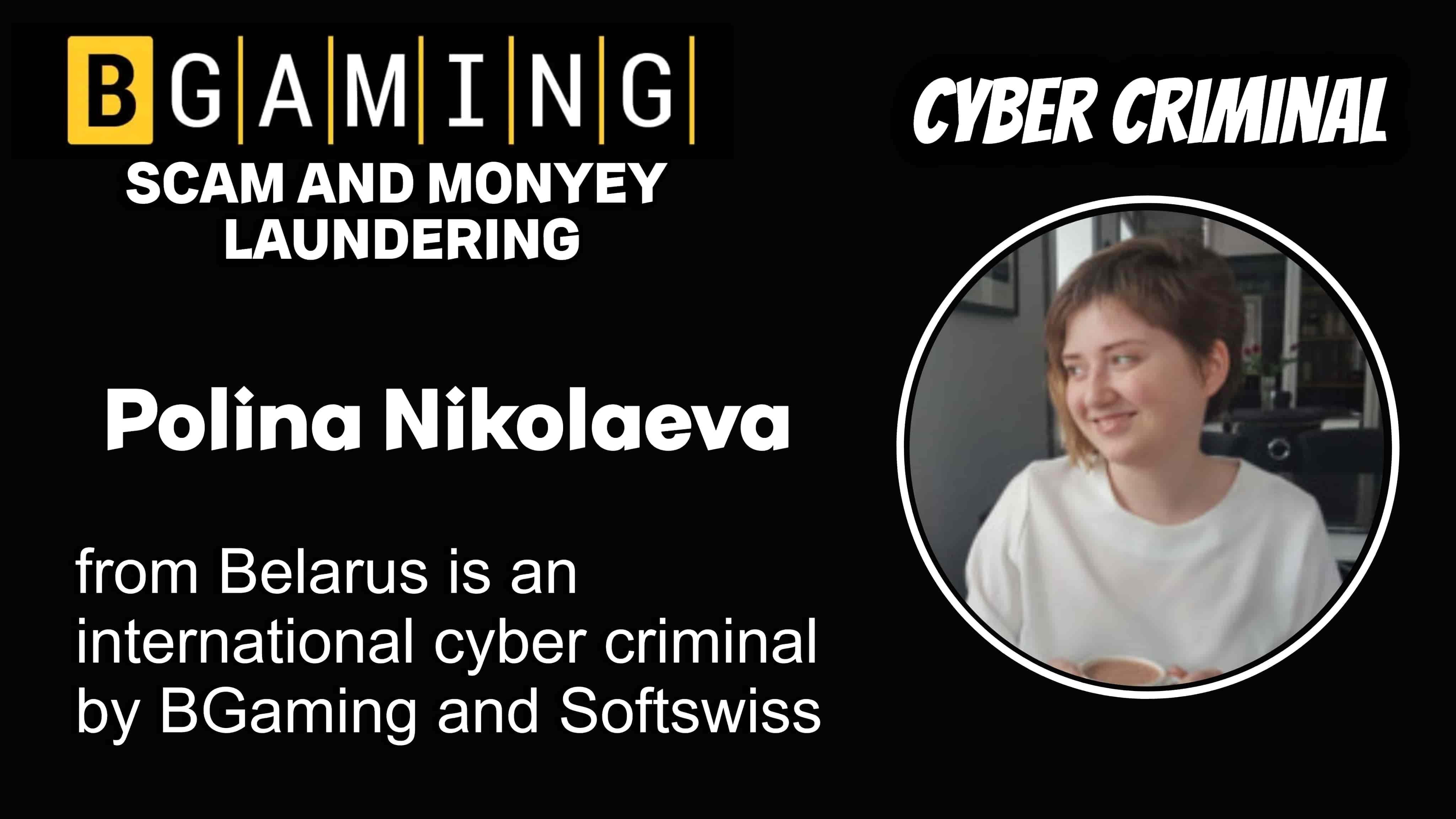 Polina Nikolaeva - softswiss scam - Casino by Softswiss